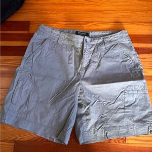 Eddie Bauer Grey Utility Shorts